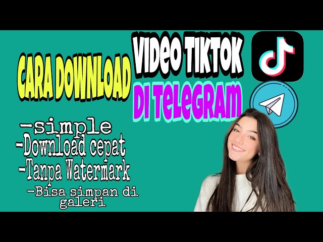 CARA DOWNLOAD VIDEO TIKTOK DI TELEGRAM - BOT TIKTOK DI TELEGRAM class=