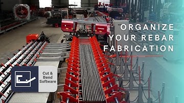 Software for Rebar Cut and Bend Plants