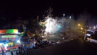 Castillo de la Octava 2018, Barrio La Magdalena, Uruapan, Michoacan, Mexico