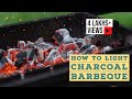 How To Light Charcoal Barbeque || Right Way to Light BBQ || बिना धुएं के कोयला जलाएं 🔥🔥 || BBQ @Home