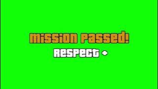 GREEN SCREEN || MISSION PASSED RESPECT || NO COPYRIGHT|| #viral #youtuber