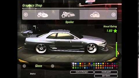 Tuning Skyline 2f2f Nfsu2 -