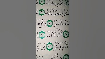 ما معنى "كلا لا وزر"#سورة #القيامة