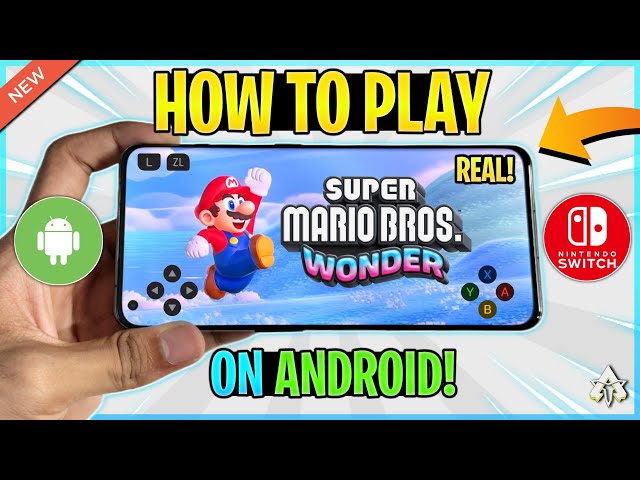 Como Baixar e Jogar Super Mario Bros Wonder no Android 