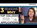 3 reasons so many students are applying to top colleges