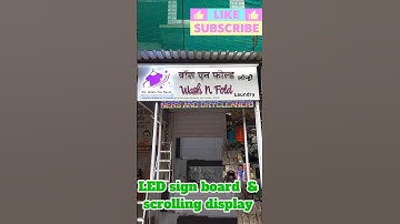 LED sign board & scrolling display PLUSPOINT ADVERTISING