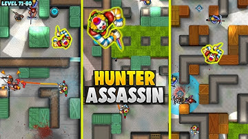 Hunter Assassin - Level 71-80 | Walkthrough Gameplay | Hero Gaming
