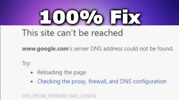 Fix: DNS_PROBE_FINISHED_BAD_CONFIG