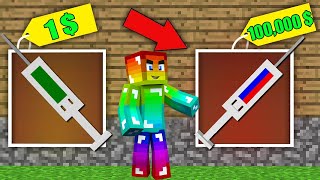 MINI GAME : CUỘC THI TIÊM VẮC XIN VIP ** NOOB SỞ HỮU VẮC XIN VIP NHẤT MINECRAFT ??