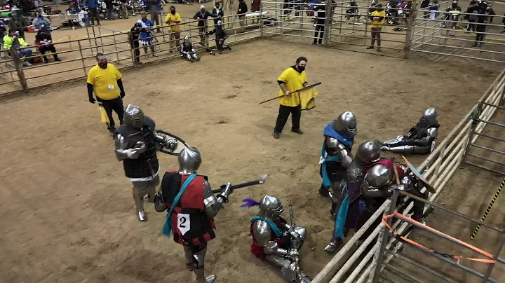 Carolina carnage ladies match drones eye view