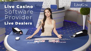 Live Casino Software Provider with Live Dealers 🔴 LiveG24 screenshot 1