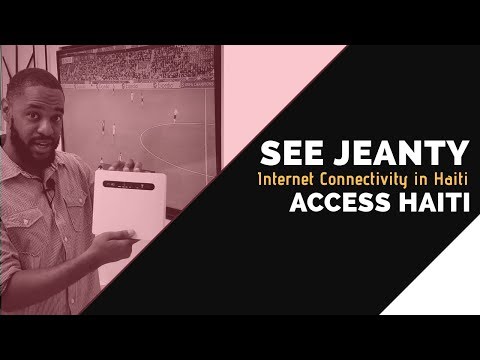 Internet Connectivity in Haiti: Access Haiti