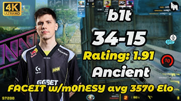 b1t (34-15) w/m0NESY (Ancient) | FACEIT 3570 Elo | Dec 20, 2025 | CS2 POV/DEMO