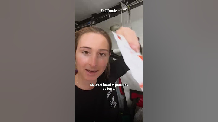Vendée Globe : Violette Dorange raconte son quotidien sur le bateau