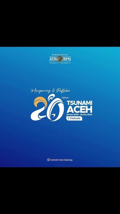 Video mayat tsunami aceh