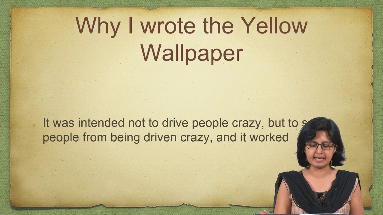 The Yellow Wallpaper Setting  FreebookSummary