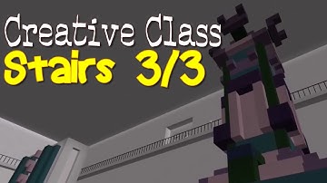 Minetest Creative Class - Stairs 3 of 3 - Corridors and Ceilings