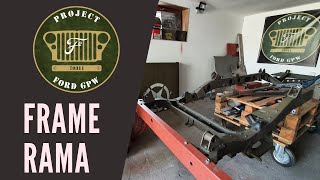 Jeep Willys / Project Ford GPW 70311 - Frame - Rama Renowacja