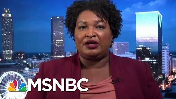 Abrams Calls On Congress To Pass Voting Rights Bills | Rachel Maddow | MSNBC