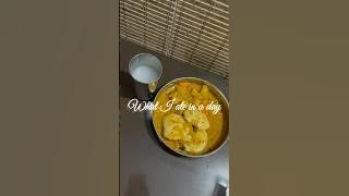 WHAT I ATE IN A DAYππ #home #aestheic #minivlog #diy #trendingshorts #fyp #whatiaetinaday #music