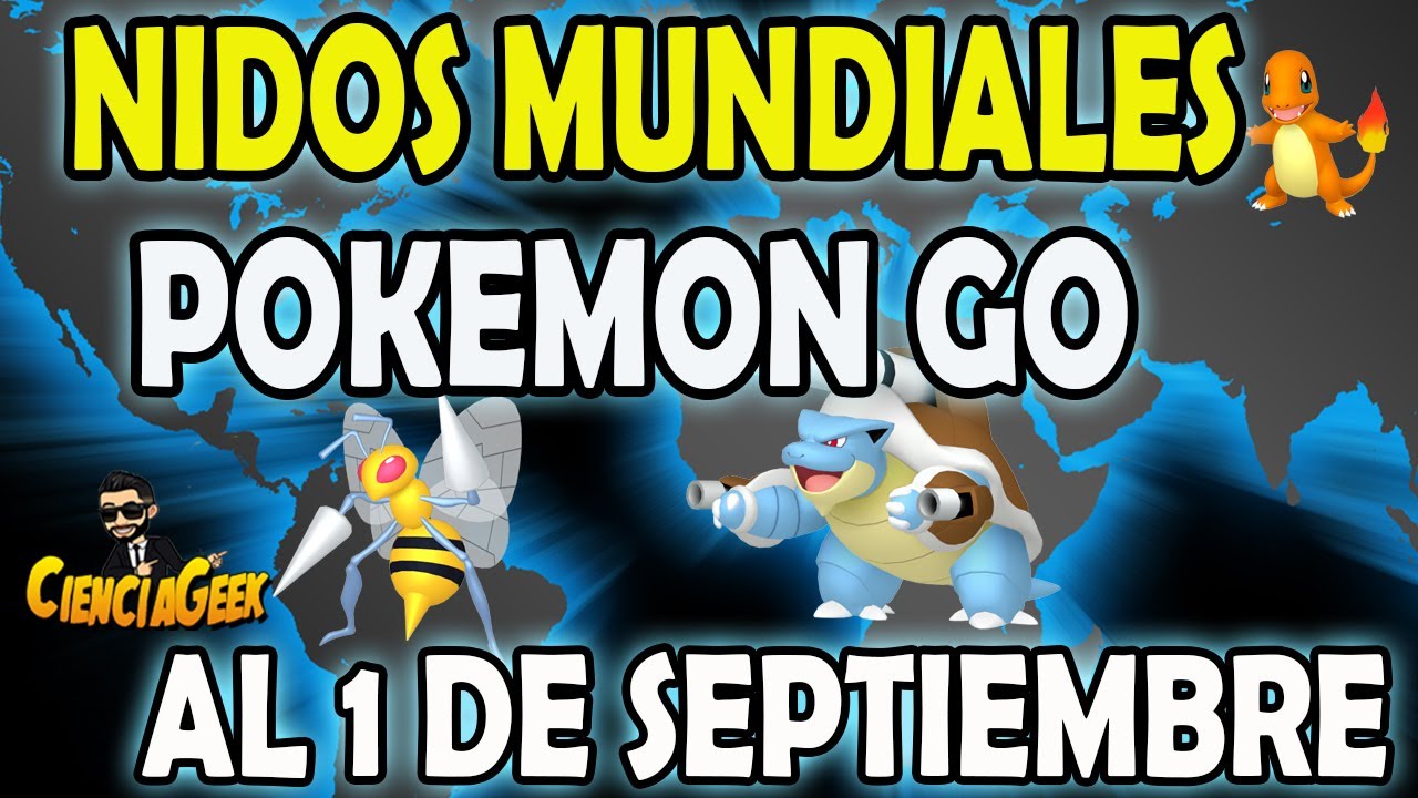 Nidos POKEMON GO Migracion valida hasta el 1 DE SEPTIEMBRE 😁
