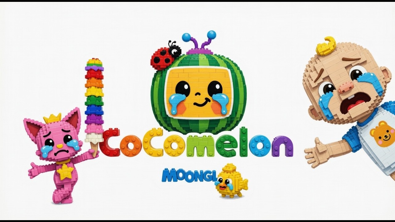 Cocomelon Outro Ninimo Pinkfong Logo with JJ Crying Lego Bricks Logo Sponsored By Preview 2 Effects