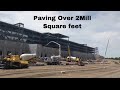 Paving A Brand New Amazon Warehouse