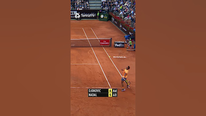 EPIC Djokovic Set Point 🤯