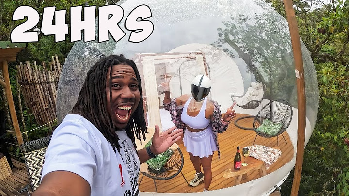 24 HR In A BUBBLE - Glamping In Colombia