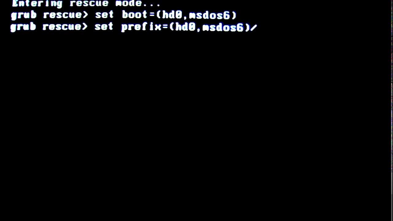 Grub rescue unknown filesystem. Grub rescue unknown filesystem