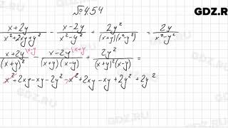 № 4.54 - Алгебра 8 класс Мордкович