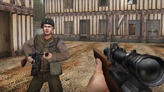 Battle in the Bocage - Medal Of Honor: Allied Assault No commentary gameplay