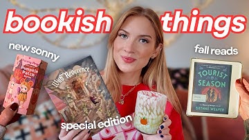 bookish vlog *fall edition* 🍂 let’s do cozy book stuff!
