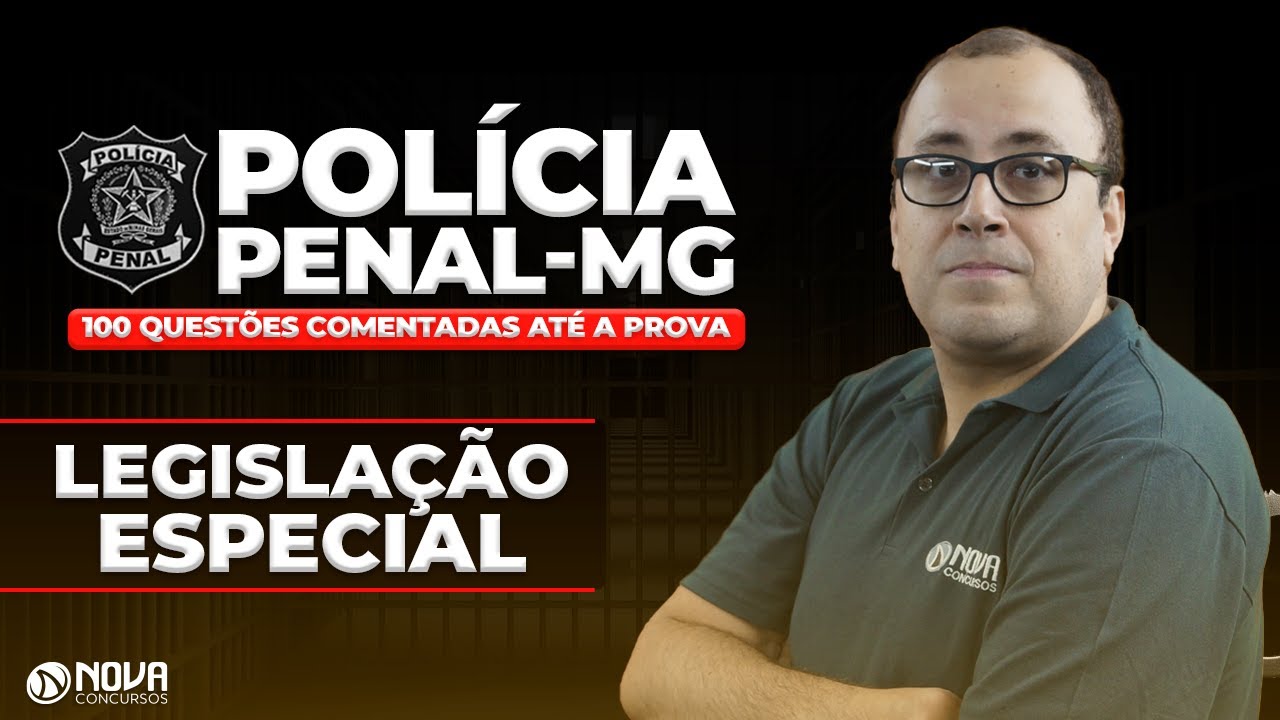 AULA AO VIVO - LEGISLAÇÃO ESPECIAL - PPMG - 21 DE DEZEMBRO DE 2021 - 20H