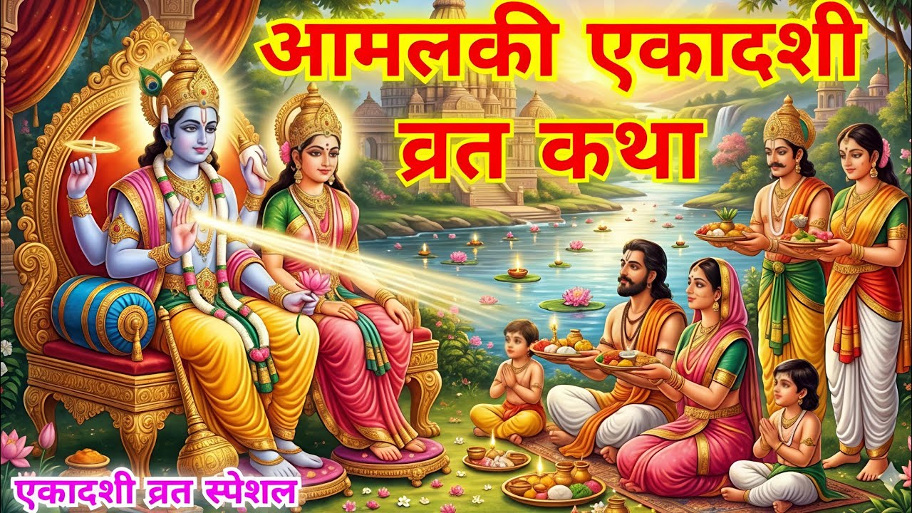 आमलकी एकादशी व्रत कथा || amalki ekadashi vrat ktha #vrat #व्रत #एकादशी #ekadshi एकादशी व्रत स्पेशल 