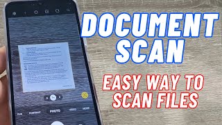 How to Scan DOCUMENTS using Your CAMERA on Samsung Galaxy A14 | A24 | A34 | A54 screenshot 5