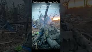 Two Young Soldiers, One Shared Moment — Ukraine’s Silent War