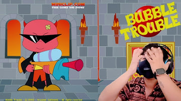 This Game Is So Addictive ✊💢 Bubble Trouble Gameplay Walkthrough | Miniclip Games |