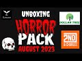 HorrorPack August 2023 + Pickups from Dollar Tree and 2nd &amp; Charles 📀