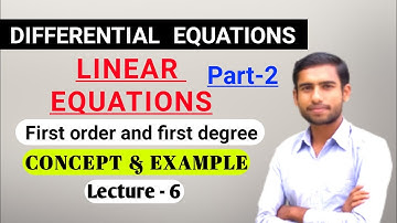 Differential Equations | Linear Differential Equations In Bengali | Sabbir Mathematics #differential