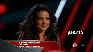 Loreli Mancilla (audición la voz México 2014)