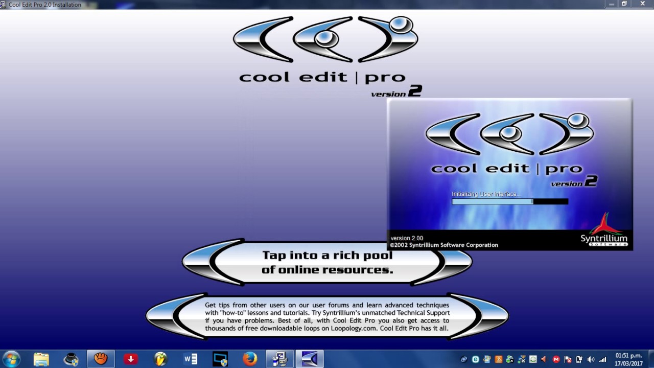 descargar cool edit pro 2 2017 full licencia YouTube