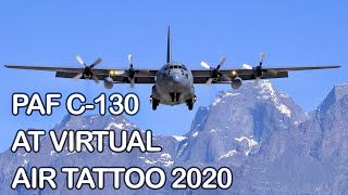 Pakistan Air Force C-130 participates in Virtual Air Tattoo 2020