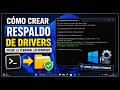 Cómo Crear Copia de Seguridad de Drivers en Windows Desde CMD 🚀 Respaldo Completo de Controladores ✅