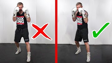 5 Boxing Stance Mistakes you Shouldn