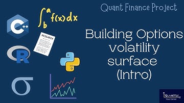 Quant Project (Intro) - Build an Options Volatility Surface (Python + Excel)
