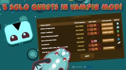 Starve.io - 5 solo quests im vampire mod!!