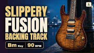 Slippery Fusion Backing Track in Bm | 90 BPM | Evergreen Jam Track