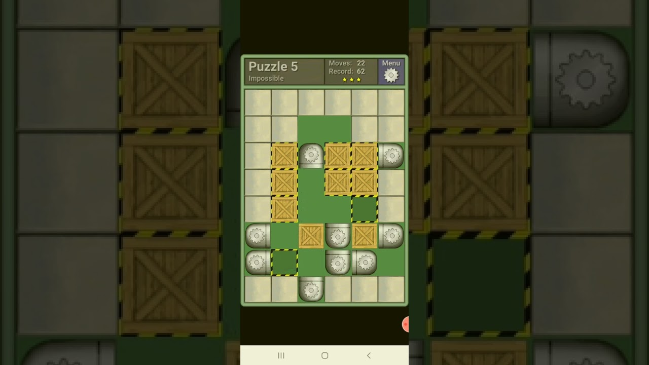 PUSHING MACHINE -- IMPOSSIBLE Puzzle 5 -- [62 moves] -- by qr637