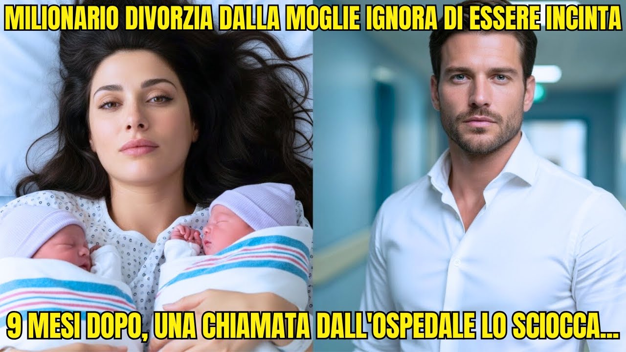 MILIARDARIO DIVORZIÒ IGNARO DELLA SUA GRAVIDANZA — MESI DOPO GLI CHIESERO DI SALVARE LEI E I GEMELLI